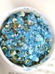 Глиттер CONFETTY MIX BLUE