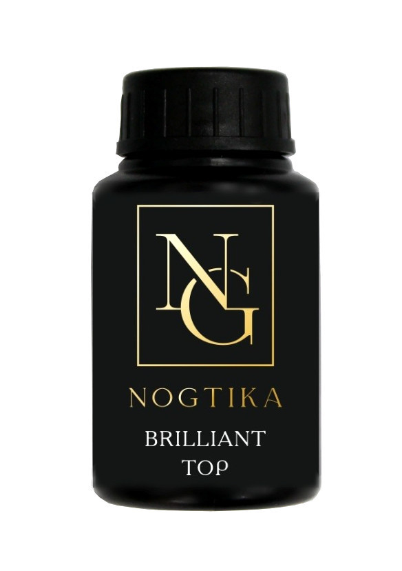 Кремниевый топ Nogtika ST05 Brilliant С УФ-ФИЛЬТРОМ без липкого слоя, 30 мл - NOGTISHOP