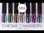 Палетка с пигментами "JU.Bilej by DL" Chrome Chameleon №14  