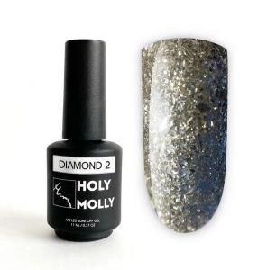 Гель-лак Holy Molly DIAMOND №02 11мл. - NOGTISHOP