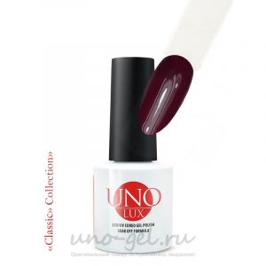 Гель-лак UNO LUX №011 Merlot -Мерло, 8 мл  - NOGTISHOP