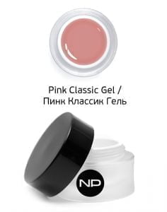 Гель скульптурный камуфлирующий Pink Classic Gel, 15 мл	