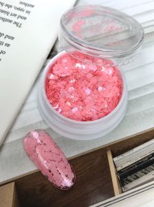 Глиттер OPAL Coral - NOGTISHOP