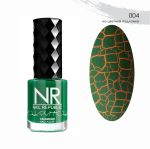 Лак CRAQUELURE 04, Зеленый, Nail Republic, 10 мл