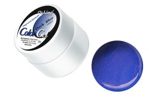 Гель цветной Dark Blue (темно-голубой), 7,5 гр.