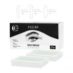 Набор восковых полосок для коррекции бровей WAX BROW STRIPS , 25 шт.