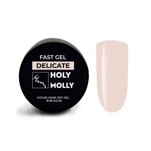 Fast gel Holy Molly DELICATE 15 мл - NOGTISHOP