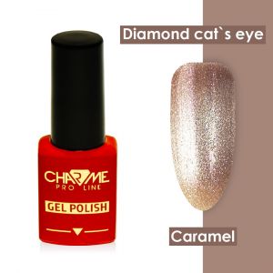 Гель-лак CHARME Diamond cat's eye gel polish - Caramel, 10 мл - NOGTISHOP