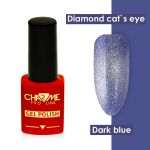 Гель-лак CHARME Diamond cat's eye gel polish - Dark blue, 10 мл