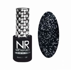 Diamond Top с шиммером матовый №05 Matte Nail Republic, 10 мл - NOGTISHOP