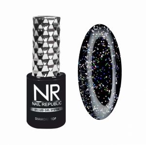 Diamond Top с шиммером №06 Gloss Nail Republic, 10 мл - NOGTISHOP