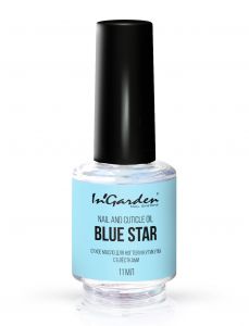 Сухое масло для ногтей и кутикулы с блёстками Nail and cuticle oil, Blue star, InGarden, 11мл  - NOGTISHOP