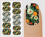 Слайдер для дизайна ногтей, цветочный № F146,  NOGTIKA