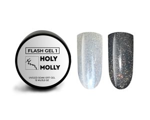 Holy Molly Flash gel №1 15 мл - NOGTISHOP