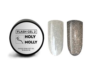 Holy Molly Flash gel №2 15 мл - NOGTISHOP