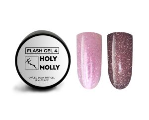 Holy Molly Flash gel №4 15 мл - NOGTISHOP