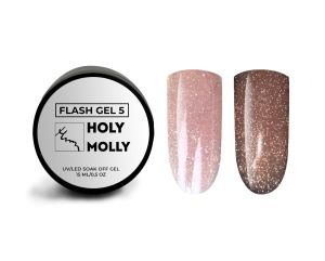 Holy Molly Flash gel №5 15 мл - NOGTISHOP