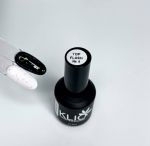 Топ Klio FLASH №04 глянцевый с эффектом битого стекла (серебро), без липкого слоя, 15 мл.