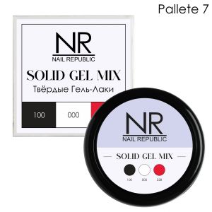 NR Твердые гель-лаки SOLID GEL MIX, Pallete 07 (100,000,228) - NOGTISHOP