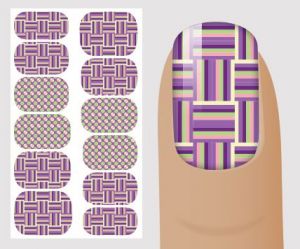 Слайдер для дизайна ногтей, "Геометрия" №G103 ,  NOGTIKA - NOGTISHOP