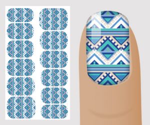 Слайдер для дизайна ногтей, "Геометрия" №G122 ,  NOGTIKA - NOGTISHOP