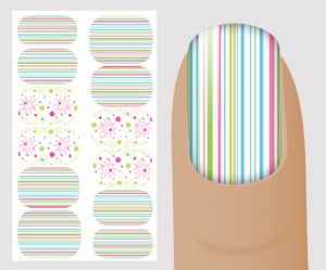 Слайдер для дизайна ногтей, "Геометрия" №G151 ,  NOGTIKA - NOGTISHOP