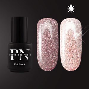 Гель-лак Baby Rose Flash розово-бежевый, Patrisa Nail, 3,5 мл - NOGTISHOP