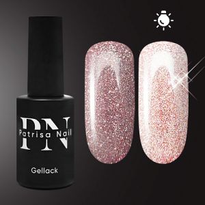 Гель-лак Baby Rose Flash розово-бежевый, Patrisa Nail, 8 мл - NOGTISHOP