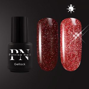 Гель-лак Fire Flash красный, Patrisa Nail, 3,5 мл  - NOGTISHOP