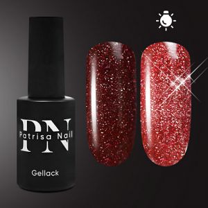 Гель-лак Fire Flash красный, Patrisa Nail, 8 мл - NOGTISHOP