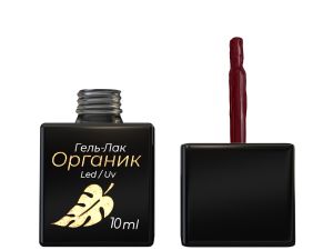 Гель-лак Органик Опция №14 Бордовый , 9 мл.  - NOGTISHOP