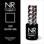 Top Gloss Nail Republic топ с липким слоем, 10 мл  