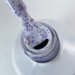 Гель-лак Bloom Йогурт с голубикой №35 с цветными крапушками, 8 мл new