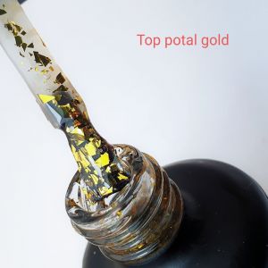 Топ VENZEL Potal Gold, 15 мл - NOGTISHOP