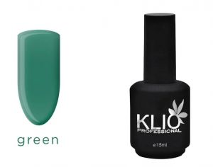 База цветная Green, KLIO, 15 мл  - NOGTISHOP