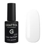 Гель-лак Grattol GTC001 White, 9мл.