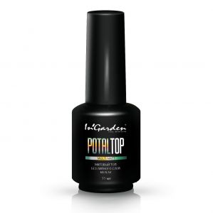 Матовый топ без липкого слоя POTALTOP no wipe multi matt InGarden, 11мл - NOGTISHOP