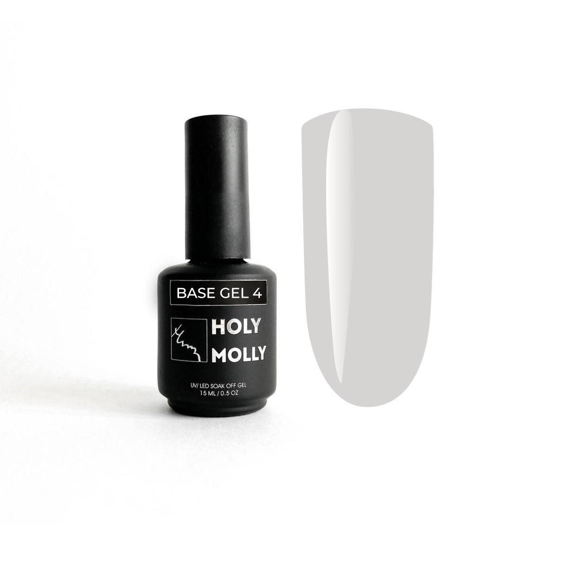 Base GEL №04, 15мл., Holy Molly - NOGTISHOP