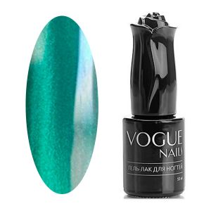 Гель-лак VOGUE NAILS Кошачий глаз №010 Благородный изумруд, 10 мл - NOGTISHOP