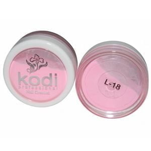 Акриловая пудра Kodi 4,5 гр, L-18 розовый.