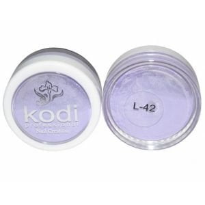 Акриловая пудра Kodi 4,5 гр, L-42 фиолетовый.