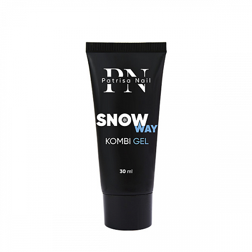 Комби гель Snow Way молочный мерцающий, 60 мл Patrisa Nail - NOGTISHOP