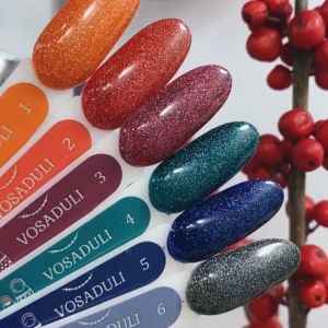 Гель-лак Vosaduli №01, IVA Nails 8 мл.  - NOGTISHOP