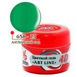 4D цветной гель Formula profi ART LINE №658-23 Английский сад, 5 гр.