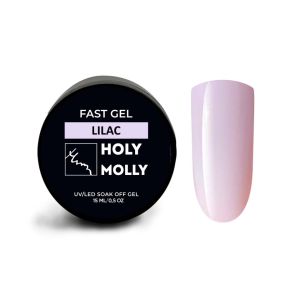 Fast gel Holy Molly LILAC 15 мл - NOGTISHOP