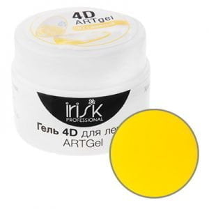 4D гель-пластилин для лепки IRIS'K ARTGel №07 Желтый, 5 гр. - NOGTISHOP