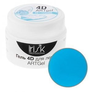 4D гель-пластилин для лепки IRIS'K ARTGel №08 Голубой, 5 гр. - NOGTISHOP