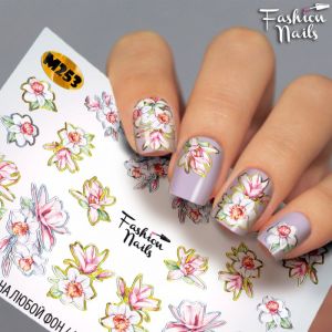 Слайдер дизайн Metallic M253 FashionNails