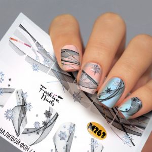 Слайдер дизайн Metallic M263 FashionNails  - NOGTISHOP