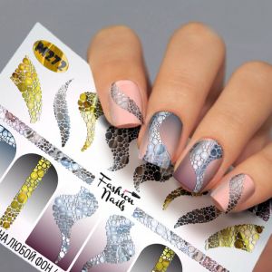 Слайдер дизайн Metallic M272 FashionNails   - NOGTISHOP